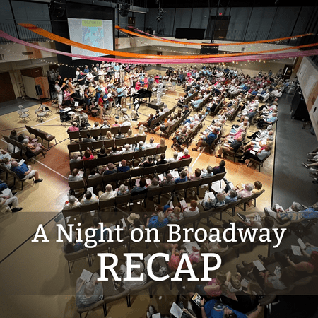A Night on Broadway Recap