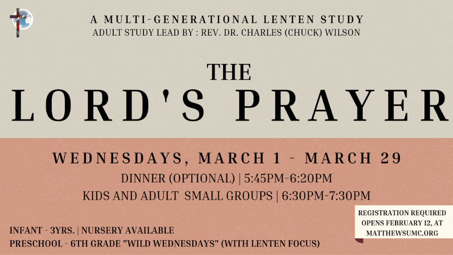 Featured image for “The Lord’s Prayer Lenten Study Groups”