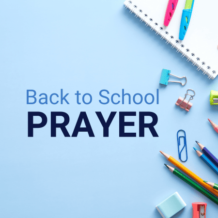 Back to School Prayer