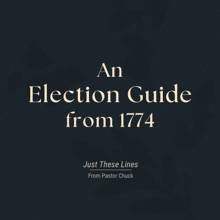 Featured image for “An Election Guide from 1774”