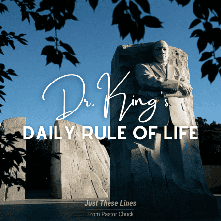 Featured image for “Dr. Kings Rules of Life”